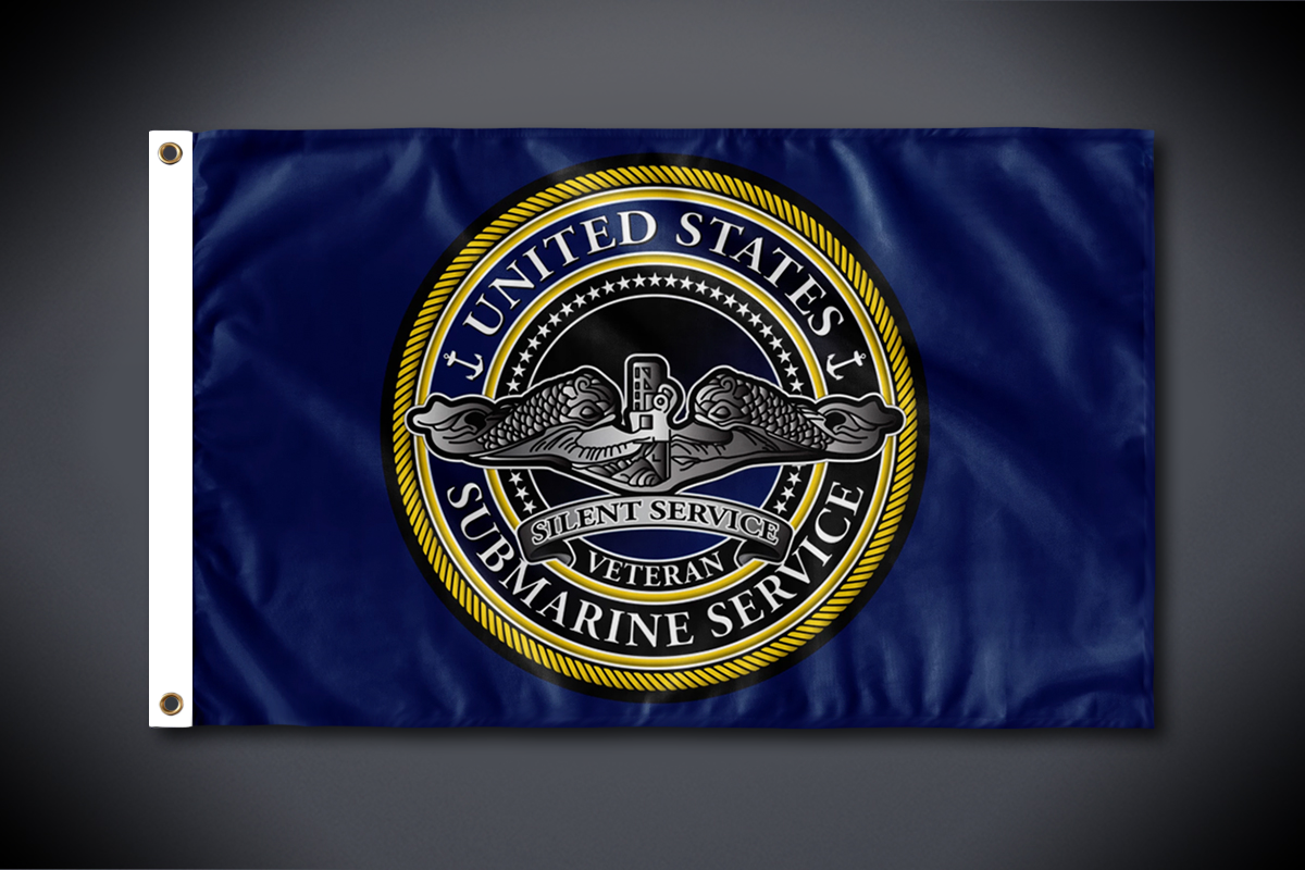 U.S. Submarine Service Double-Sided Flags Collection: Durable, Bold, and Made for Display