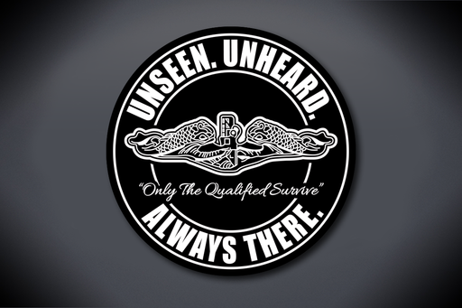 Unseen. Unheard. Always There. Vinyl Decal