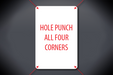 Hole Punch All Four Corners