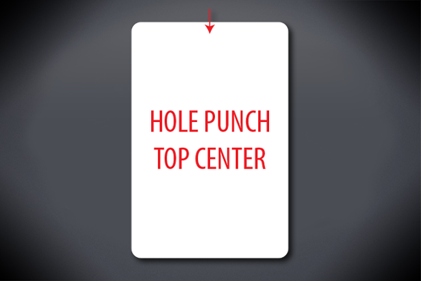 Hole Punch Top Center