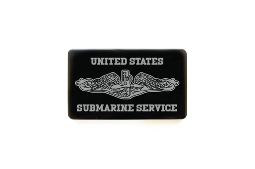 United States Submarine Service Laser Engraved Hitch Cover